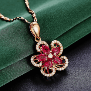 Tiny Gem Stud Locket